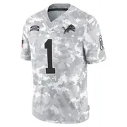 Arctic Camo Men's Jameson Williams Detroit Lions Limited 2024 Salute to Service Jersey