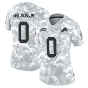 Arctic Camo Women's Cedrick Wilson Jr. Detroit Lions Limited 2024 Salute to Service Jersey