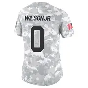 Arctic Camo Women's Cedrick Wilson Jr. Detroit Lions Limited 2024 Salute to Service Jersey