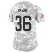 Arctic Camo Women's Chuck Clark Detroit Lions Limited 2024 Salute to Service Jersey