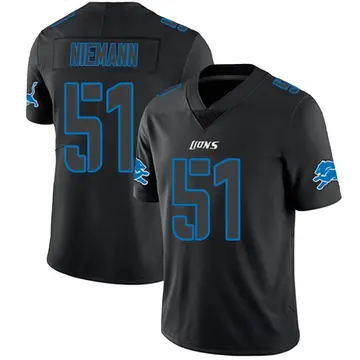 Black Impact Youth Ben Niemann Detroit Lions Limited Jersey