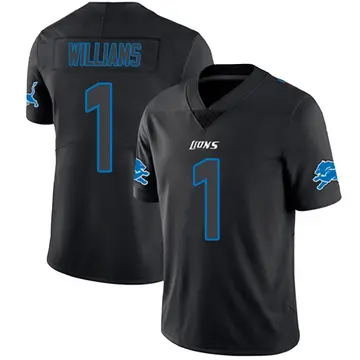 Black Impact Youth Jameson Williams Detroit Lions Limited Jersey