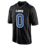 Black Men's Cedrick Wilson Jr. Detroit Lions Game Carbon Fashion Jersey