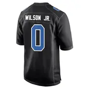 Black Men's Cedrick Wilson Jr. Detroit Lions Game Carbon Fashion Jersey