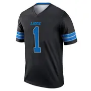 Black Men's Jameson Williams Detroit Lions Legend Jersey