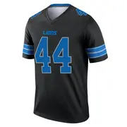 Black Men's Malcolm Rodriguez Detroit Lions Legend Jersey