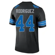 Black Men's Malcolm Rodriguez Detroit Lions Legend Jersey