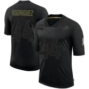 Black Men's Malcolm Rodriguez Detroit Lions Limited 2020 Salute To Service Jersey