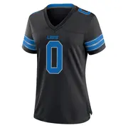 Black Women's Cedrick Wilson Jr. Detroit Lions Game Alternate 2nd Jersey