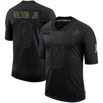 Black Youth Cedrick Wilson Jr. Detroit Lions Limited 2020 Salute To Service Jersey