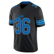 Black Youth Chuck Clark Detroit Lions Limited Alternate Vapor F.U.S.E. 2nd Jersey