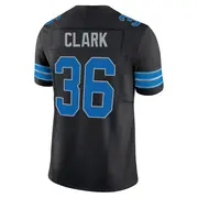 Black Youth Chuck Clark Detroit Lions Limited Alternate Vapor F.U.S.E. 2nd Jersey