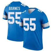 Blue Men's Derrick Barnes Detroit Lions Legend 2nd Jersey