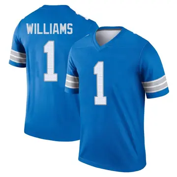 Blue Men's Jameson Williams Detroit Lions Legend 2nd Jersey