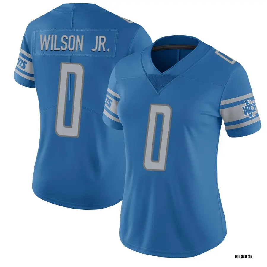 Blue Women's Cedrick Wilson Jr. Detroit Lions Limited Team Color Vapor Untouchable Jersey