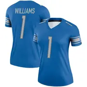 Blue Women's Jameson Williams Detroit Lions Legend Jersey