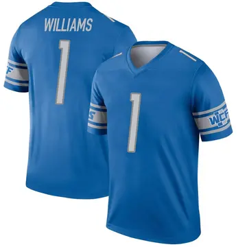 Blue Youth Jameson Williams Detroit Lions Legend Jersey