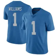 Blue Youth Jameson Williams Detroit Lions Limited Throwback Vapor Untouchable Jersey