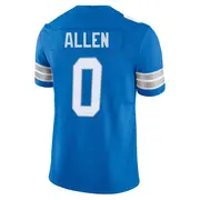 Blue Youth Kyle Allen Detroit Lions Limited Vapor F.U.S.E. 2nd Jersey