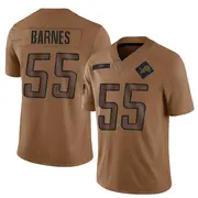 Brown Youth Derrick Barnes Detroit Lions Limited 2023 Salute To Service Jersey