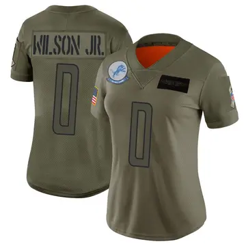 Camo Women's Cedrick Wilson Jr. Detroit Lions Limited 2019 Salute to Service Jersey