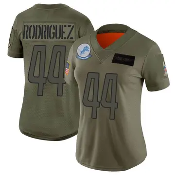 Camo Women's Malcolm Rodriguez Detroit Lions Limited 2019 Salute to Service Jersey