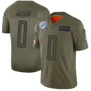 Camo Youth Kyle Allen Detroit Lions Limited 2019 Salute to Service Jersey
