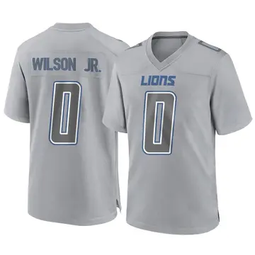 Gray Men's Cedrick Wilson Jr. Detroit Lions Game Atmosphere Fashion Jersey