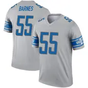 Gray Men's Derrick Barnes Detroit Lions Legend Inverted Jersey