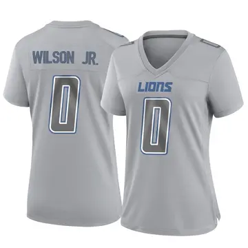Gray Women's Cedrick Wilson Jr. Detroit Lions Game Atmosphere Fashion Jersey
