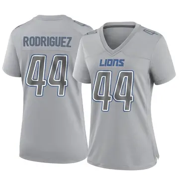 Gray Women's Malcolm Rodriguez Detroit Lions Game Atmosphere Fashion Jersey