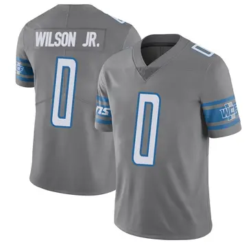 Men's Cedrick Wilson Jr. Detroit Lions Limited Color Rush Steel Vapor Untouchable Jersey