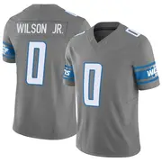 Men's Cedrick Wilson Jr. Detroit Lions Limited Silver Vapor F.U.S.E. Jersey