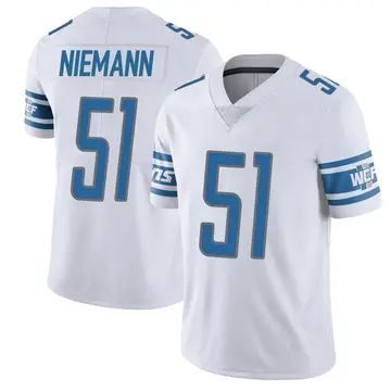 White Men's Ben Niemann Detroit Lions Limited Vapor Untouchable Jersey