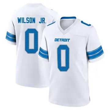 White Men's Cedrick Wilson Jr. Detroit Lions Game 2nd Jersey