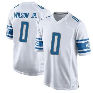 White Men's Cedrick Wilson Jr. Detroit Lions Game Jersey