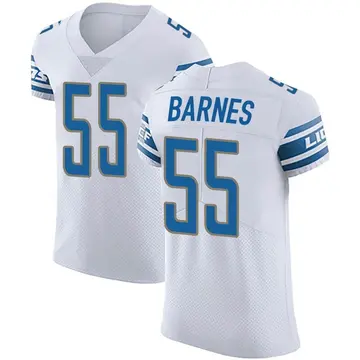 White Men's Derrick Barnes Detroit Lions Elite Vapor Untouchable Jersey