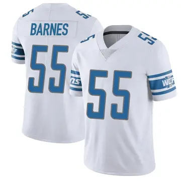 White Men's Derrick Barnes Detroit Lions Limited Vapor Untouchable Jersey