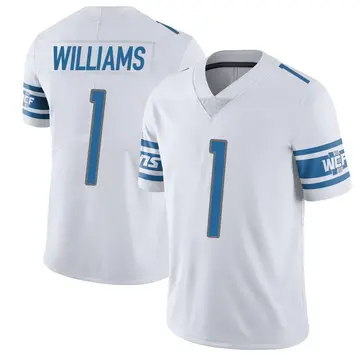 White Men's Jameson Williams Detroit Lions Limited Vapor Untouchable Jersey