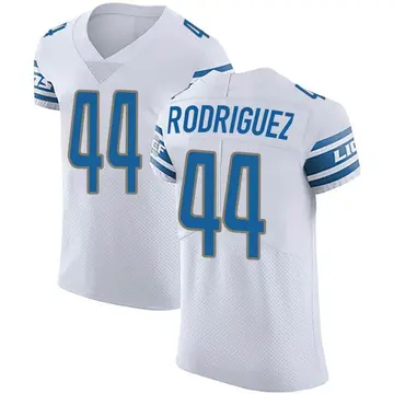 White Men's Malcolm Rodriguez Detroit Lions Elite Vapor Untouchable Jersey