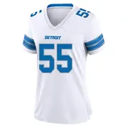 White Women's Derrick Barnes Detroit Lions Game 2nd Jersey
