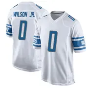 White Youth Cedrick Wilson Jr. Detroit Lions Game Jersey