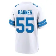 White Youth Derrick Barnes Detroit Lions Game 2nd Jersey