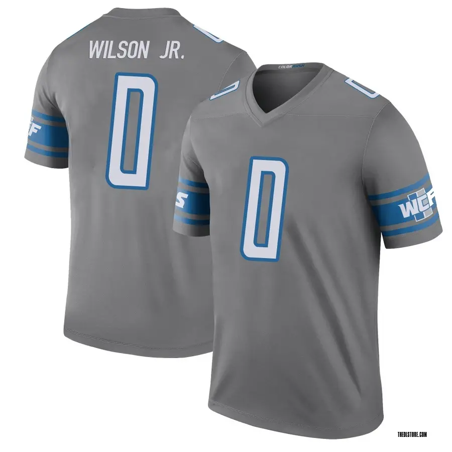 Youth Cedrick Wilson Jr. Detroit Lions Legend Color Rush Steel Jersey