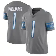 Youth Jameson Williams Detroit Lions Limited Color Rush Steel Vapor Untouchable Jersey